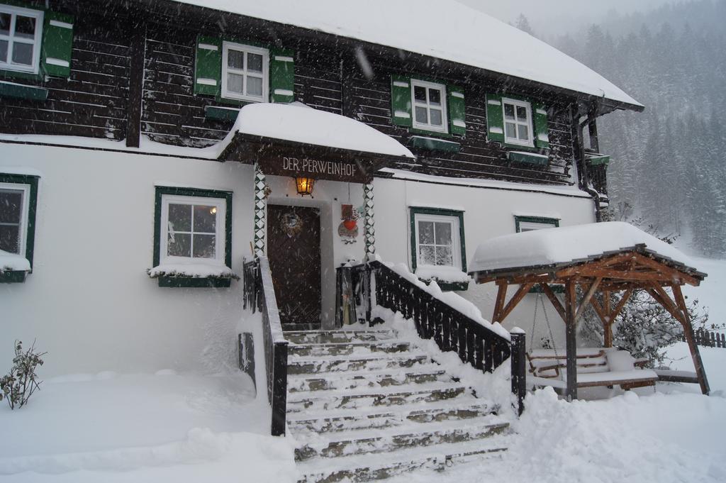Der Perweinhof Apartment Donnersbachwald Bagian luar foto